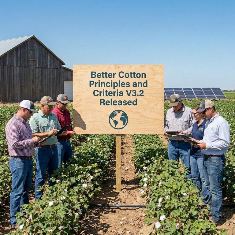 Sürdürülebilir Pamuk Üretiminde Yeni Bir Dönem: Better Cotton İlke ve Kriterleri V3.2 Yayınlandı