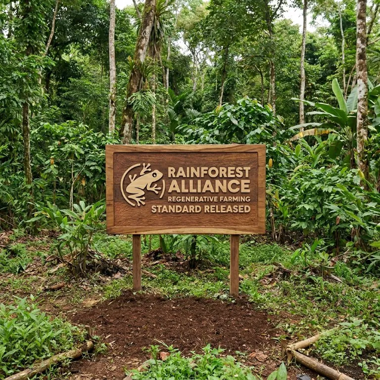 Rainforest Alliance Yenileyici Tarım Standardı Yayımlandı