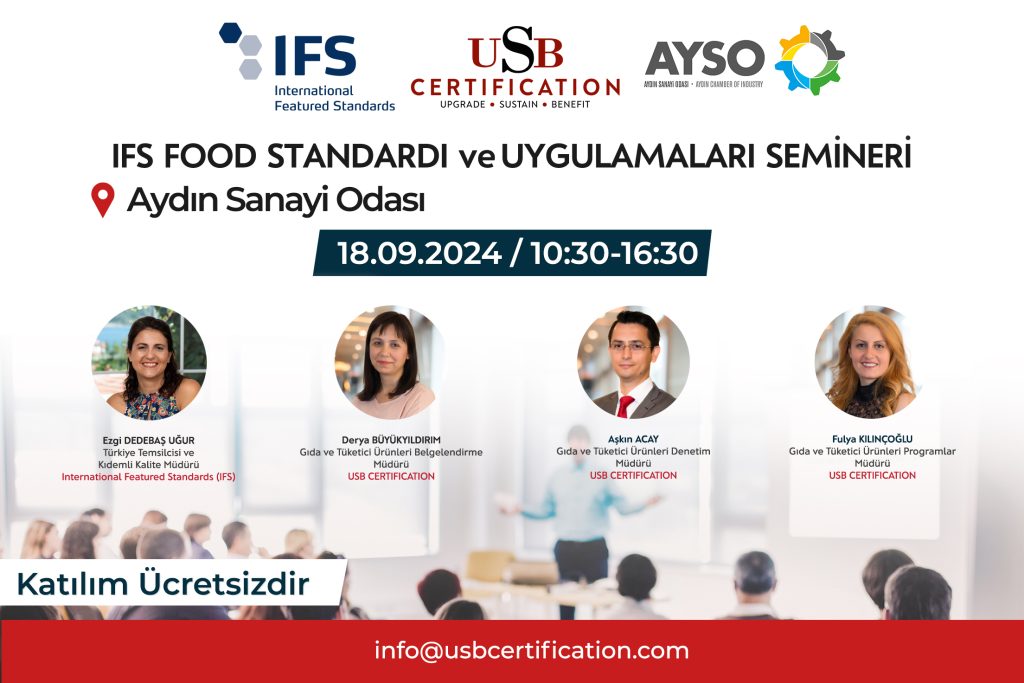 IFS Food Standardı ve Uygulamaları Semineri