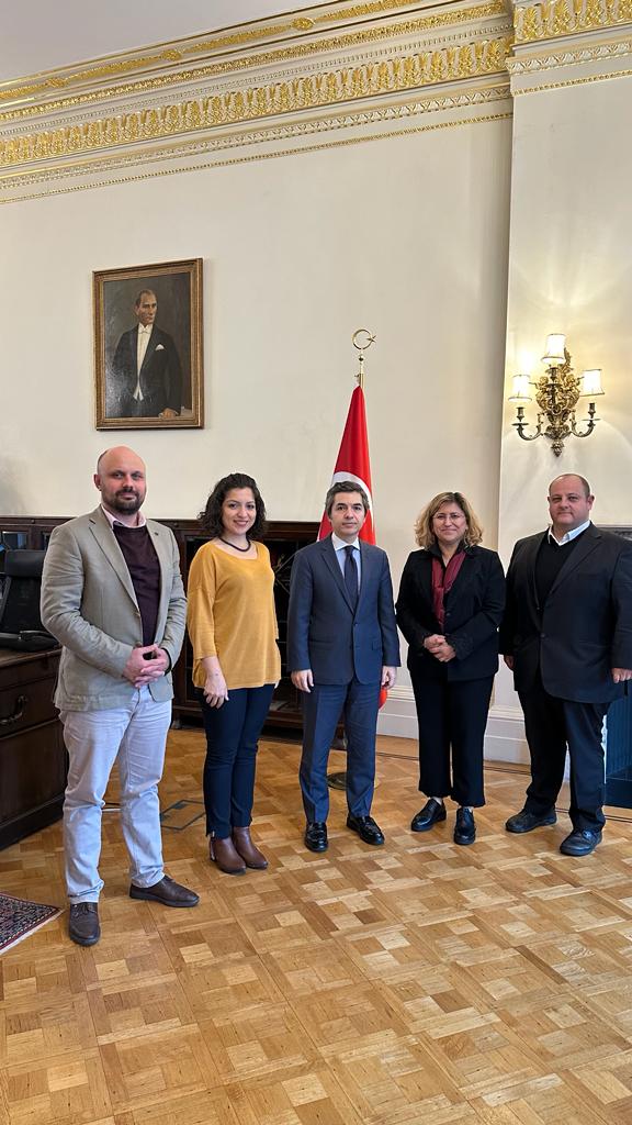 USB Certification’dan Türkiye Cumhuriyeti’nin Londra Büyükelçiliği’ne Ziyaret.