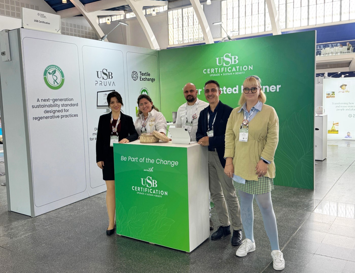 USB Certification Attended the Textile Exchange Conference 2025