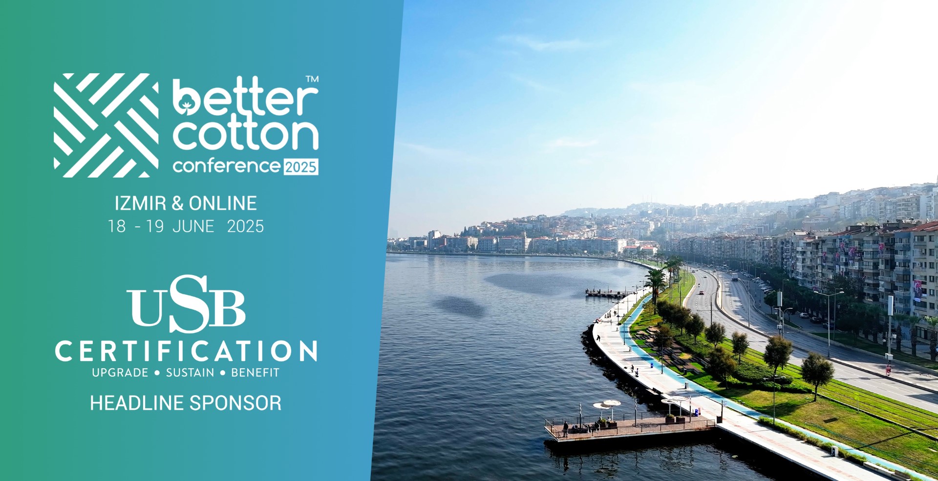 USB Certification is the Headline Sponsor of Better Cotton 2025 Conference!