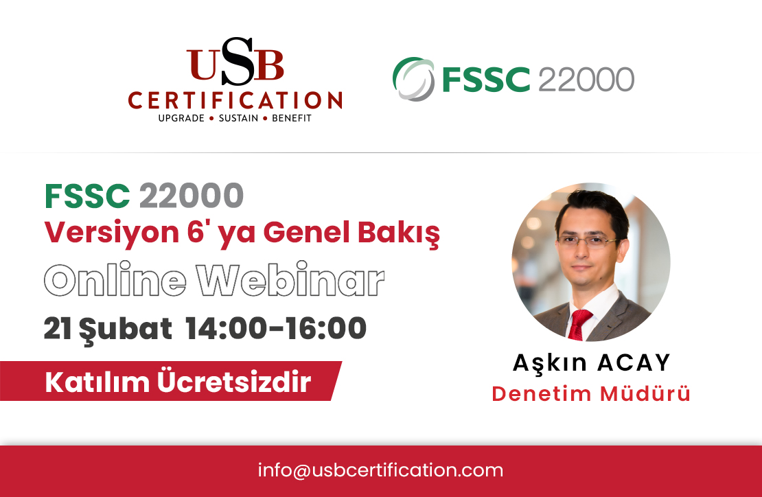 FSSC 22000 Versiyon 6' ya Genel Bakış